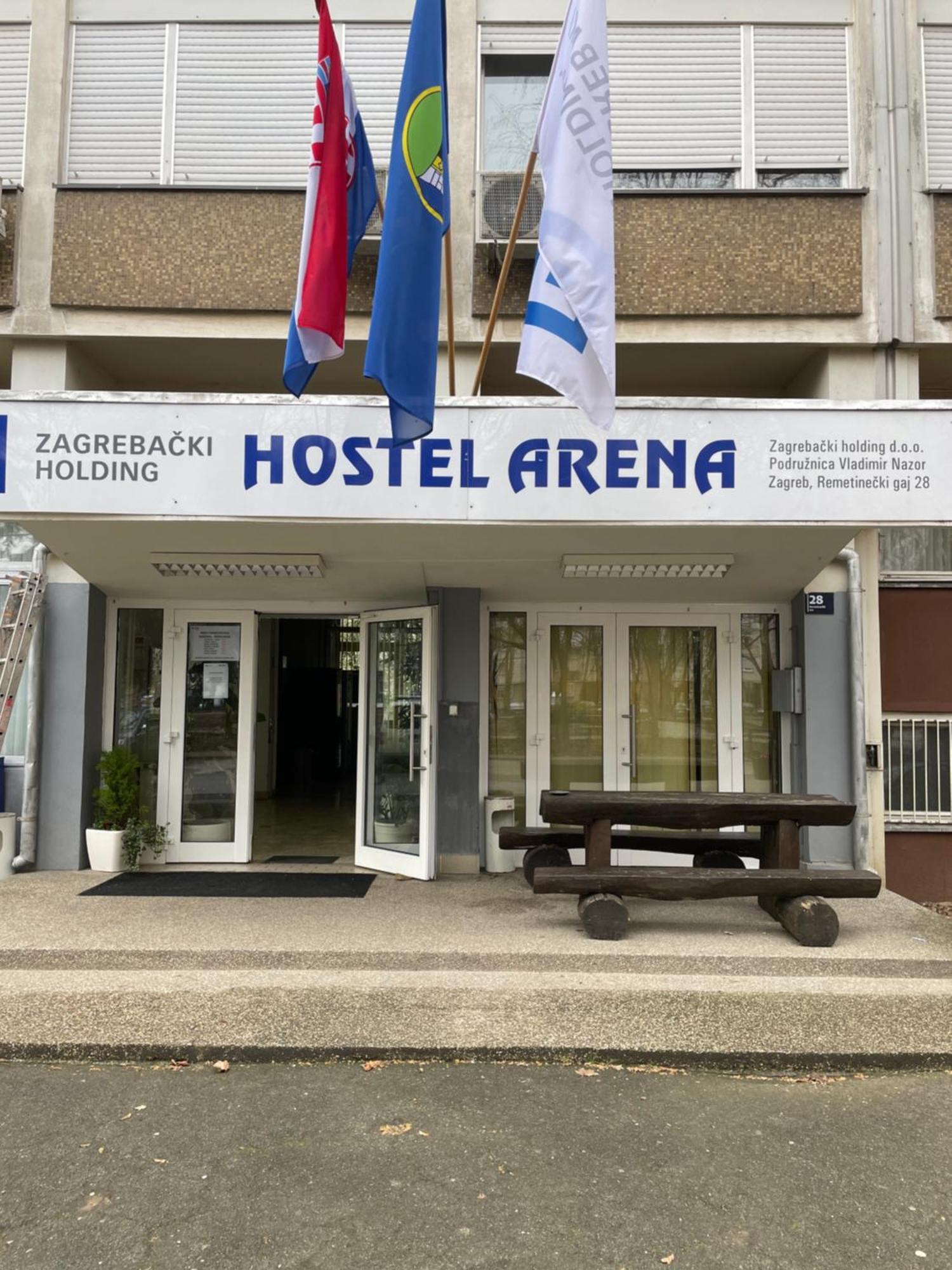 Hostel Arena Zagabria Esterno foto